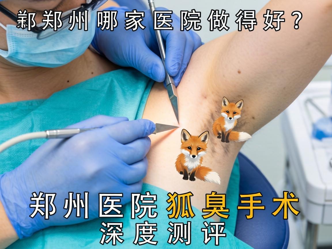狐臭手术郑州哪家医院做得好？郑州医院狐臭手术深度测评
