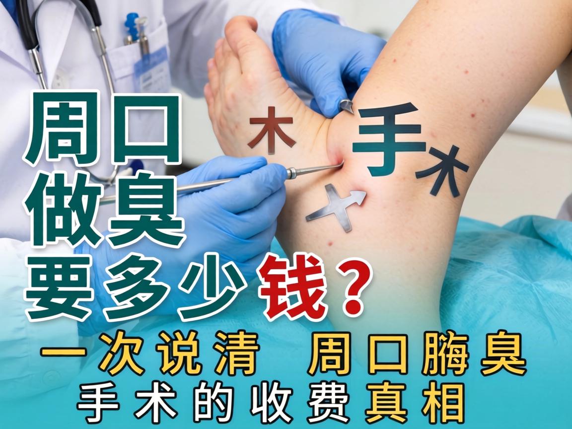周口做腋臭手术要多少钱？一次说清周口腋臭手术的收费真相