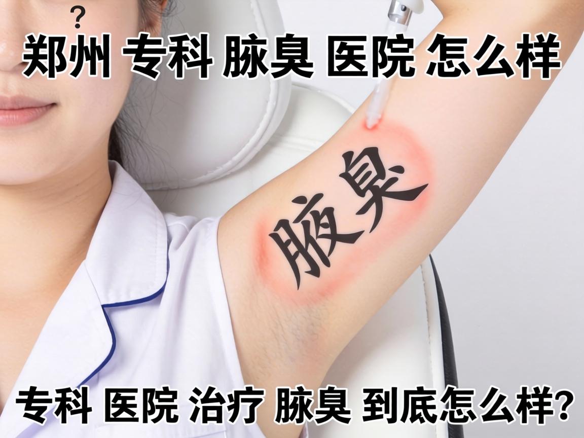 郑州专科腋臭医院怎么样？专科医院治疗腋臭到底怎么样？