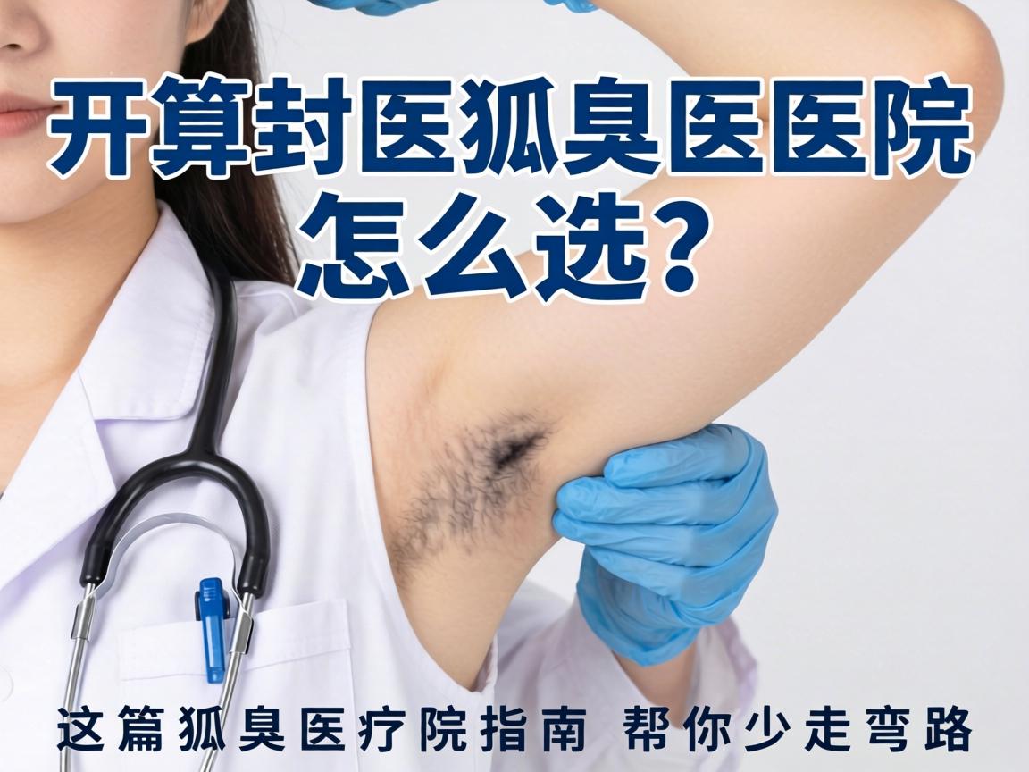 开封狐臭医院怎么选？这篇狐臭医院指南帮你少走弯路