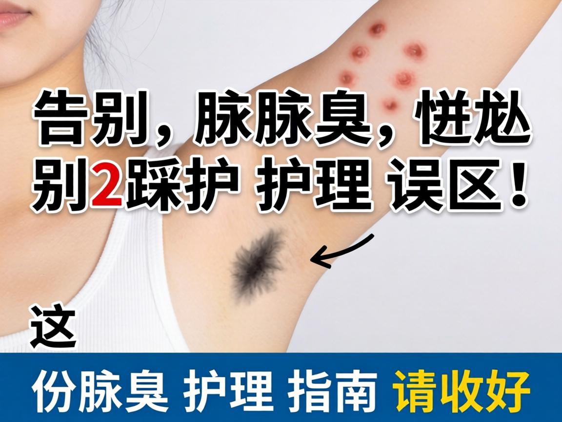 告别腋臭尴尬，别踩护理误区！这份腋臭护理指南请收好