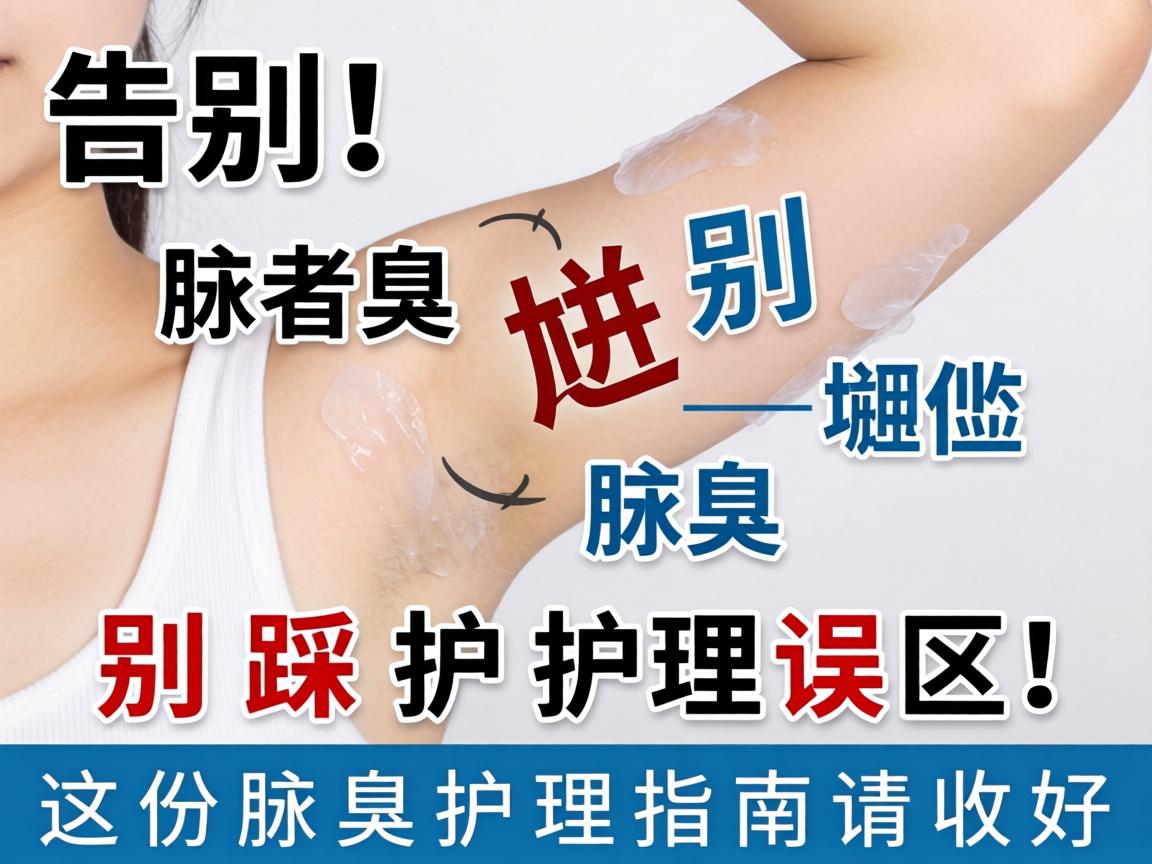 告别腋臭尴尬，别踩护理误区！这份腋臭护理指南请收好