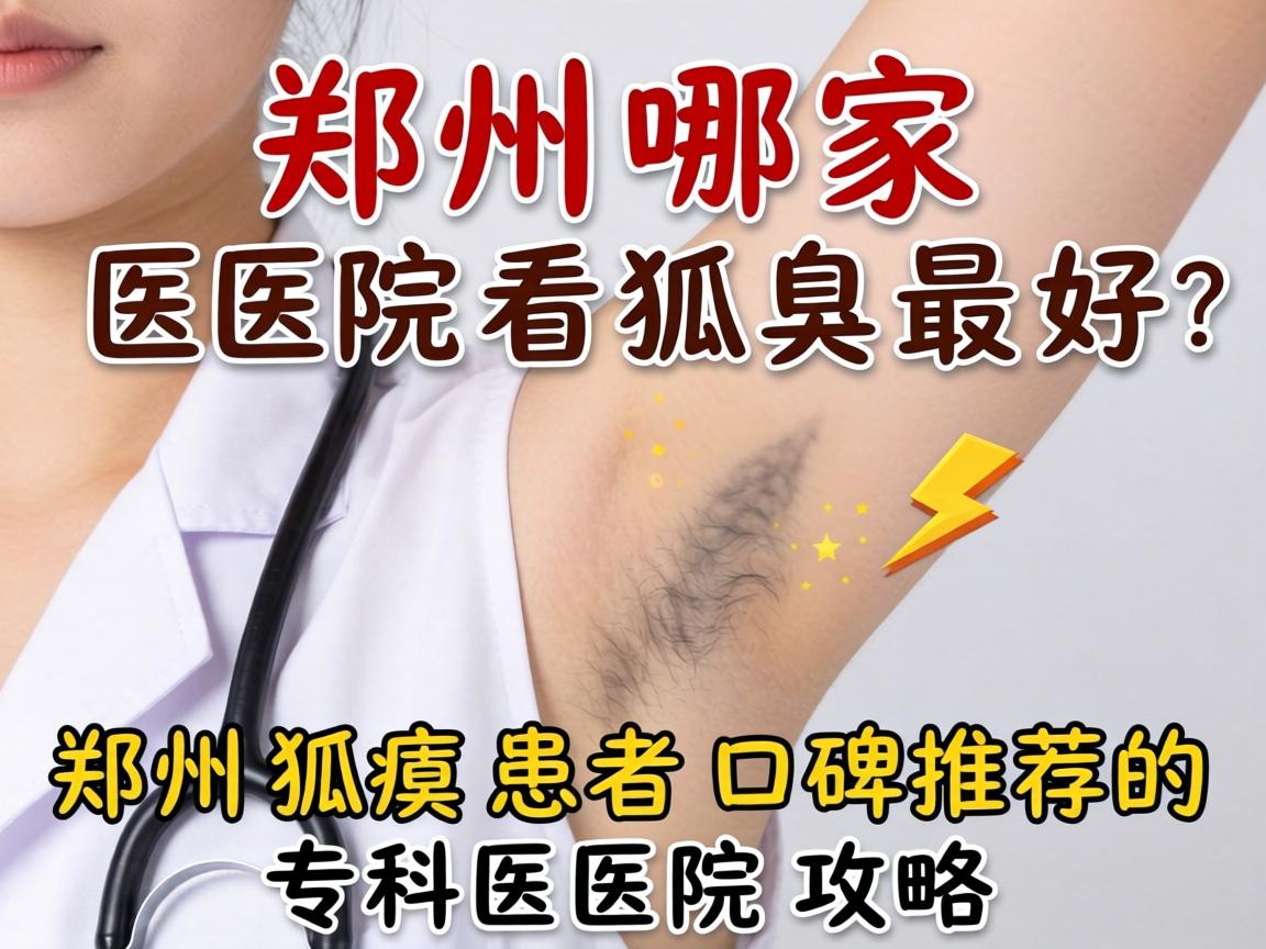 郑州哪家医院看狐臭最好？郑州狐臭患者口碑推荐的专科医院攻略