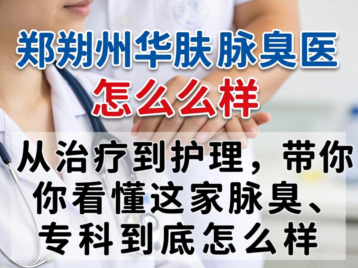 郑州华肤腋臭医院怎么样？从治疗到护理，带你看懂这家腋臭专科到底怎么样