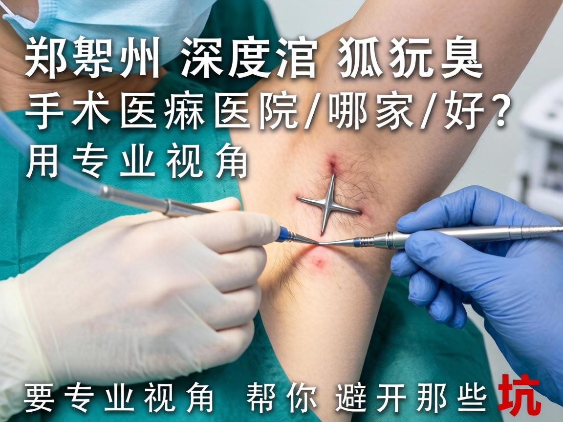 深度解析郑州狐臭手术医院哪家好?用专业视角帮你避开那些坑 深度解析郑州狐臭手术医院哪家好?用专业视角帮你避开那些坑