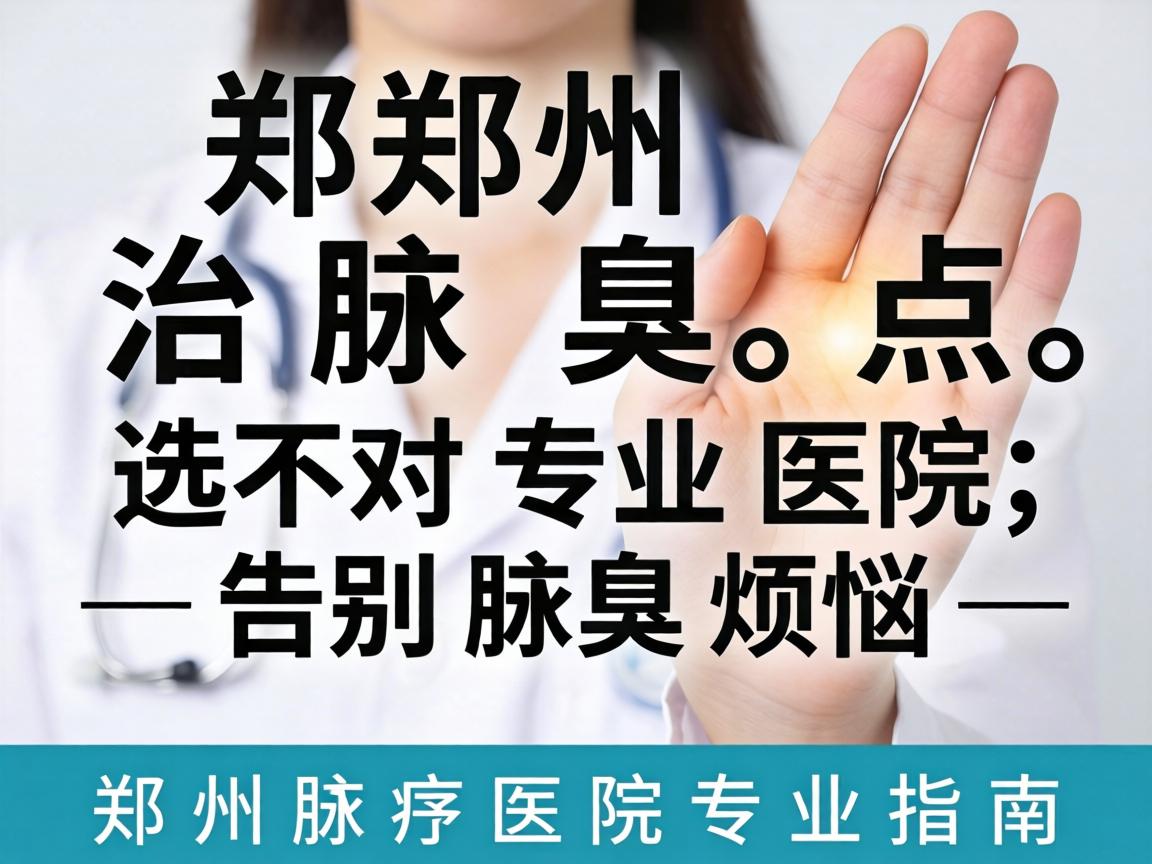 郑州治腋臭，选对专业医院，告别腋臭烦恼—郑州腋臭医院专业指南