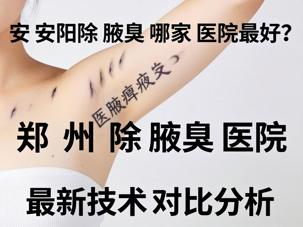 安阳除腋臭哪家医院最好？郑州除腋臭医院最新技术对比分析