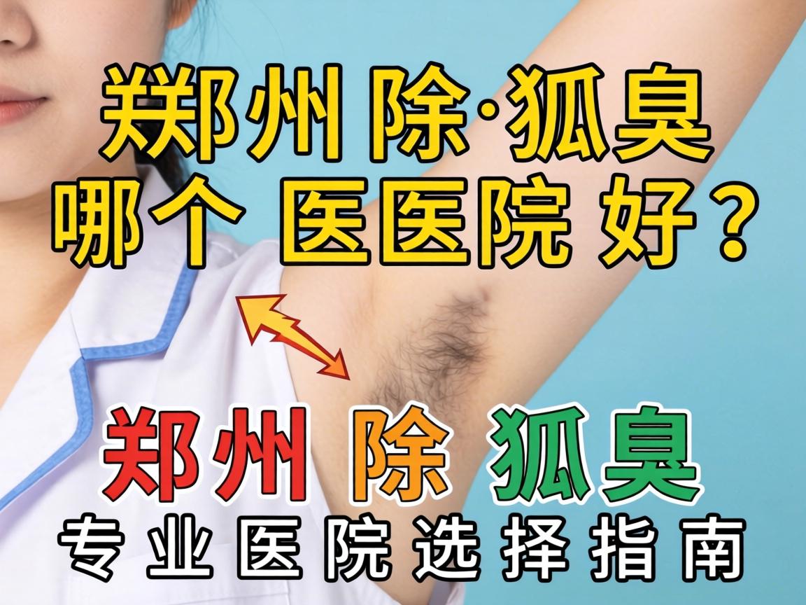 郑州除狐臭哪个医院好？郑州除狐臭专业医院选择指南