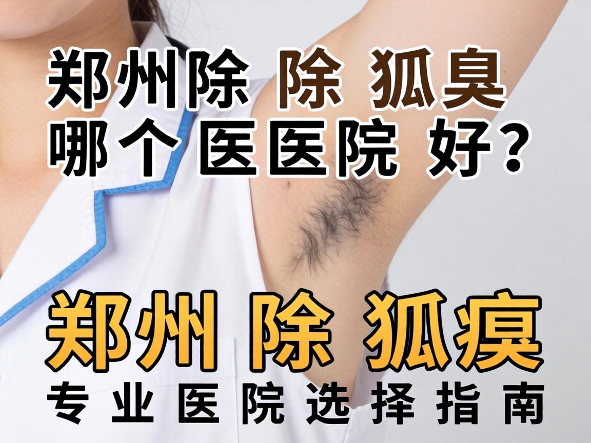 郑州除狐臭哪个医院好？郑州除狐臭专业医院选择指南