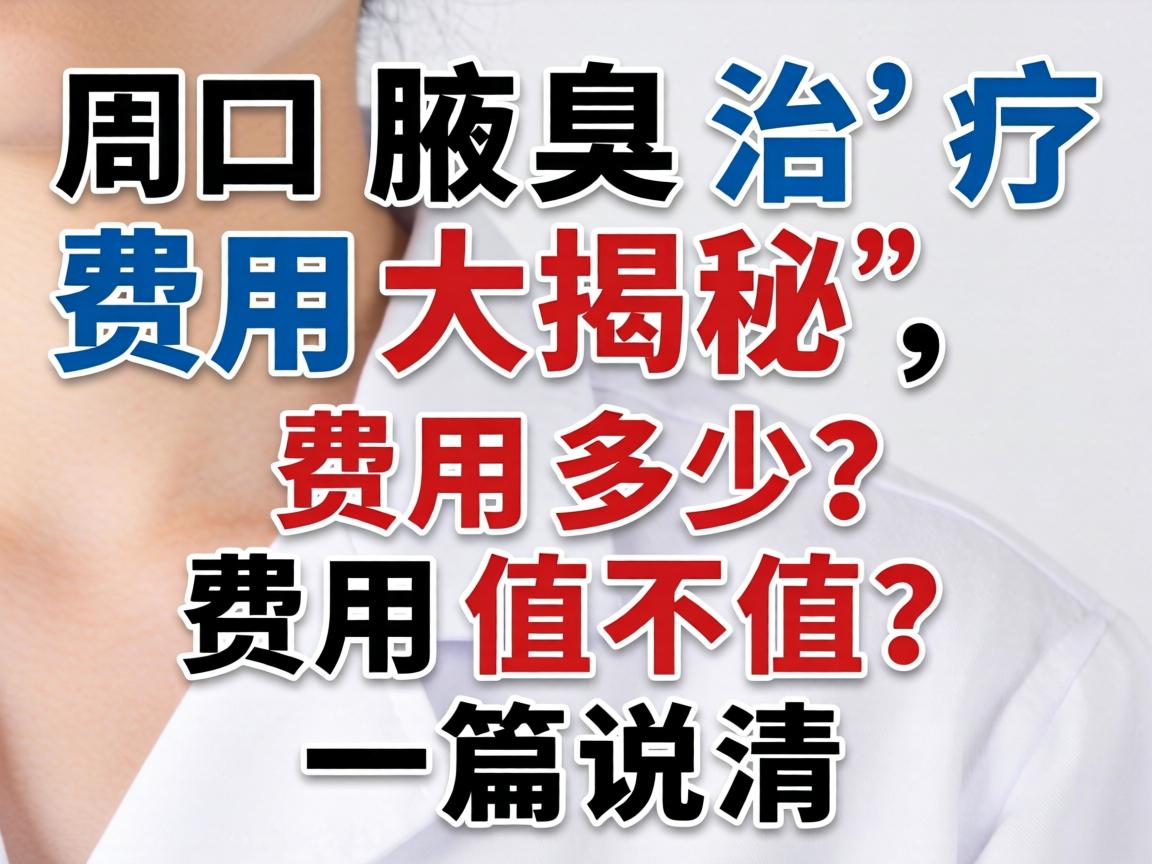 周口腋臭治疗费用大揭秘，费用多少？费用值不值？一篇说清