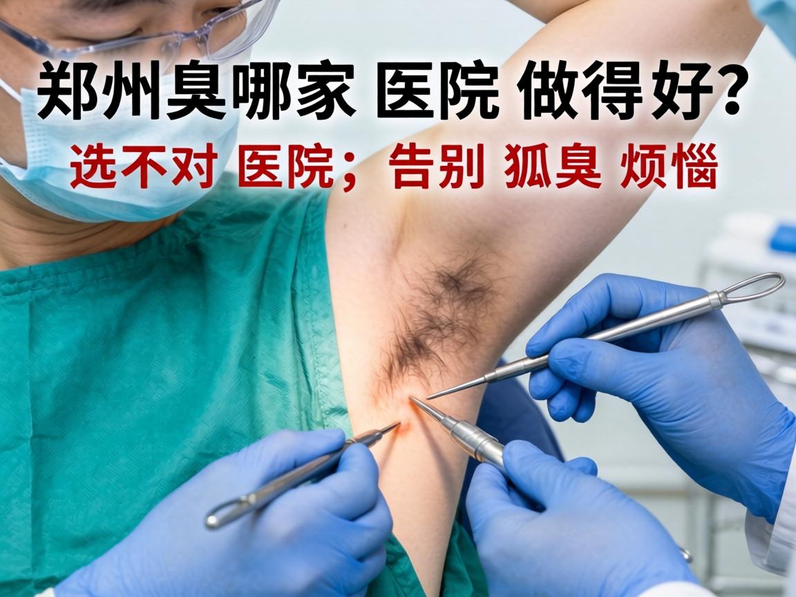 郑州狐臭手术哪家医院做得好？选对医院，告别狐臭烦恼