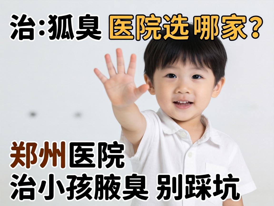 小孩治狐臭，郑州医院选哪家？郑州医院治小孩腋臭别踩坑