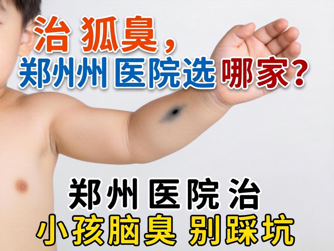小孩治狐臭，郑州医院选哪家？郑州医院治小孩腋臭别踩坑