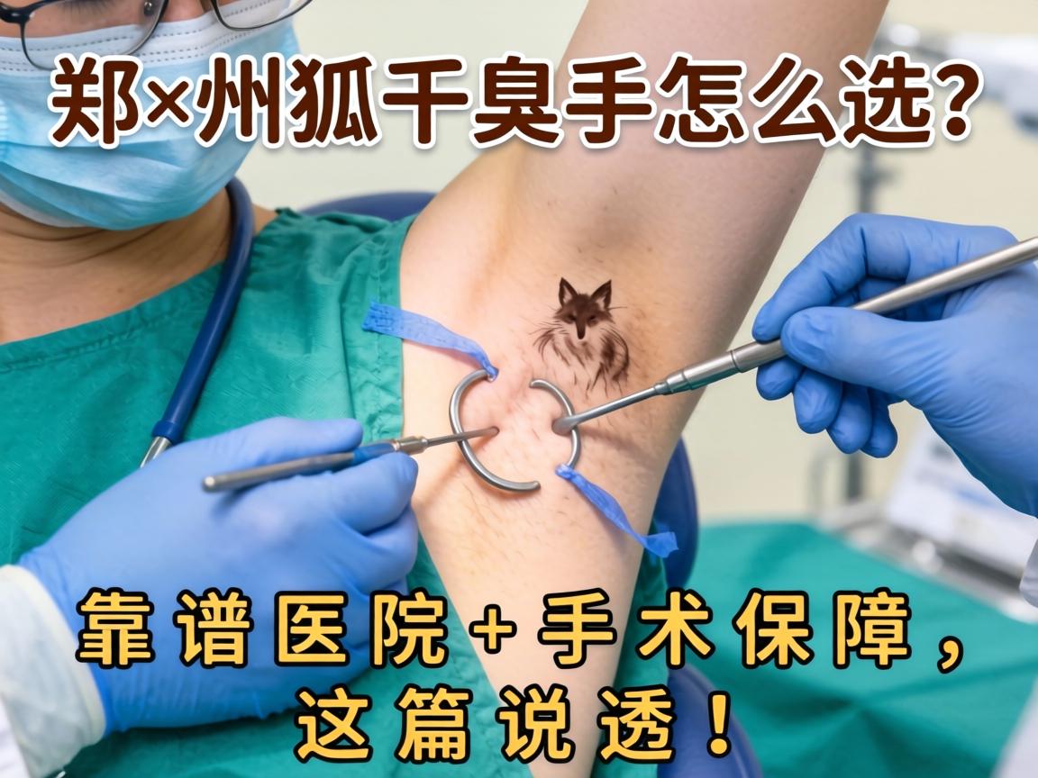 郑州狐臭手术怎么选？靠谱医院+手术保障，这篇说透！