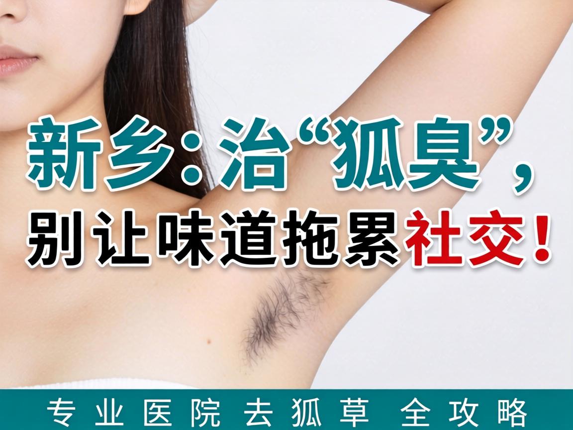 新乡治狐臭，别让味道拖累社交！专业医院去狐臭全攻略