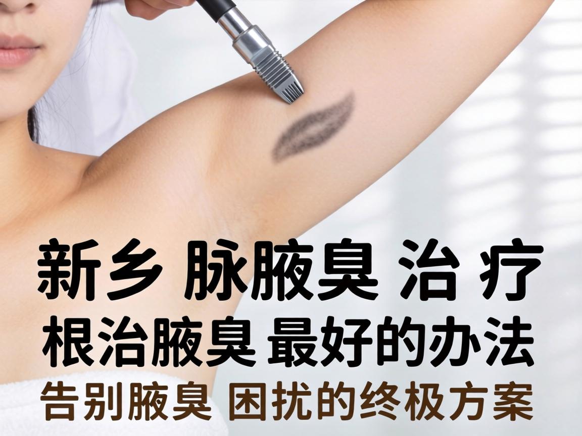 新乡腋臭治疗，根治腋臭最好的办法，告别腋臭困扰的终极方案