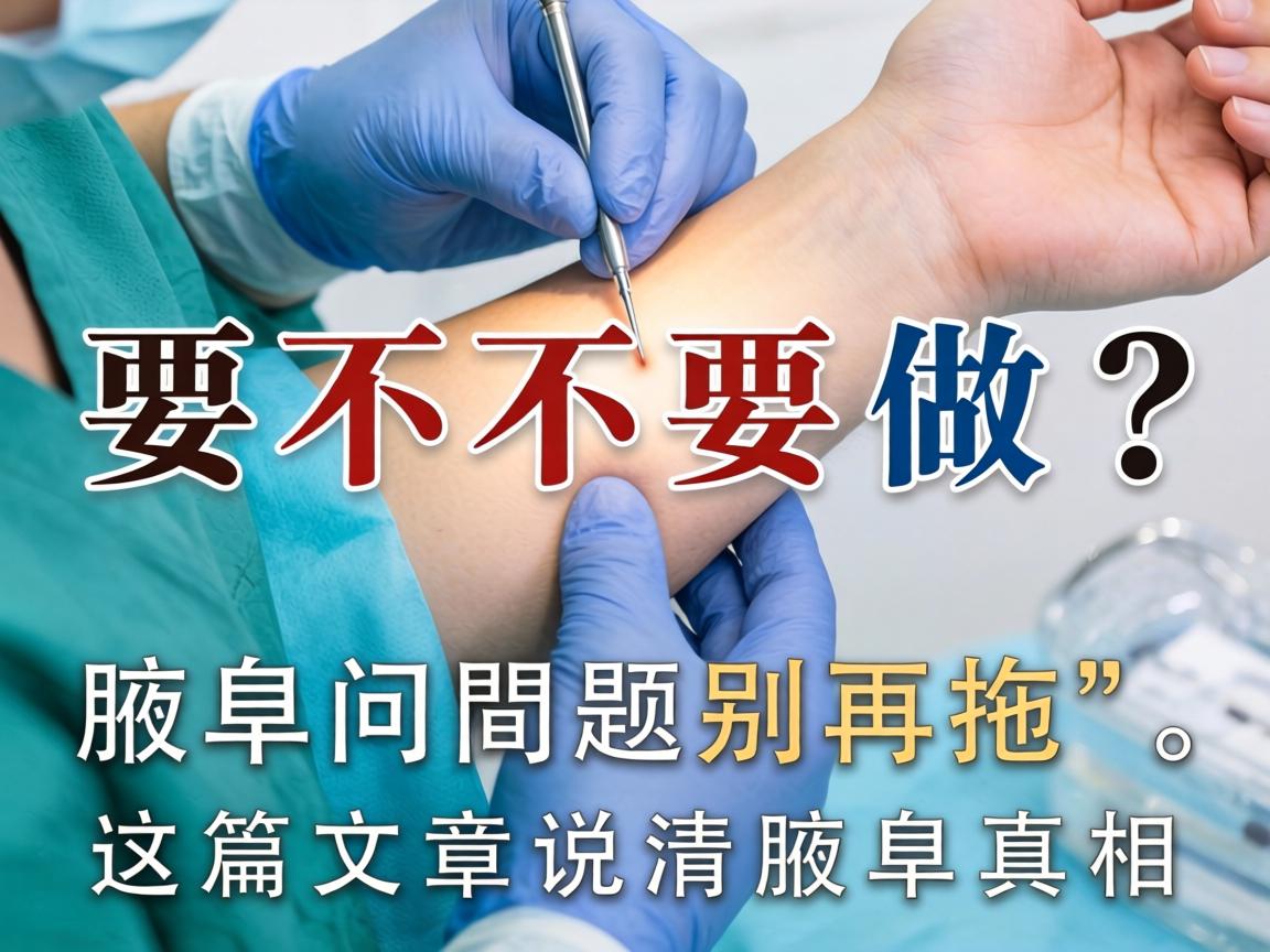 腋臭手术要不要做？腋臭问题别再拖，这篇文章说清腋臭真相