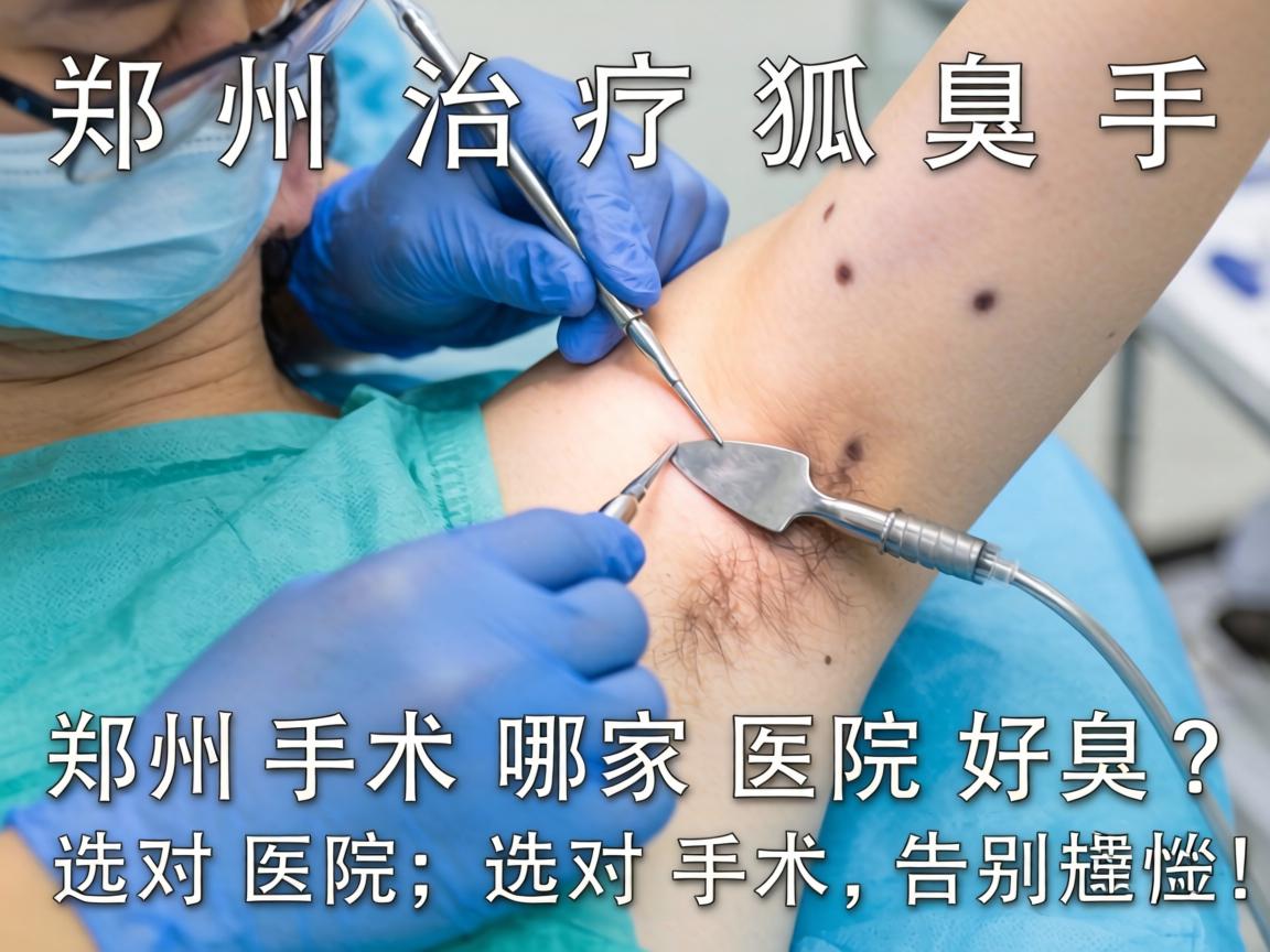 郑州治疗狐臭手术哪家医院好？选对医院，选对手术，告别尴尬