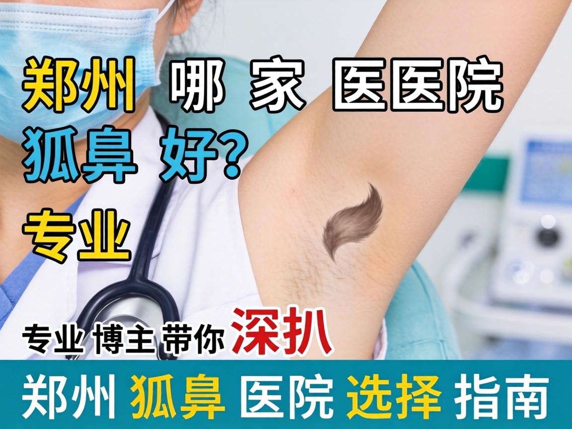 郑州哪家医院狐臭好？专业博主带你深扒郑州狐臭医院选择指南