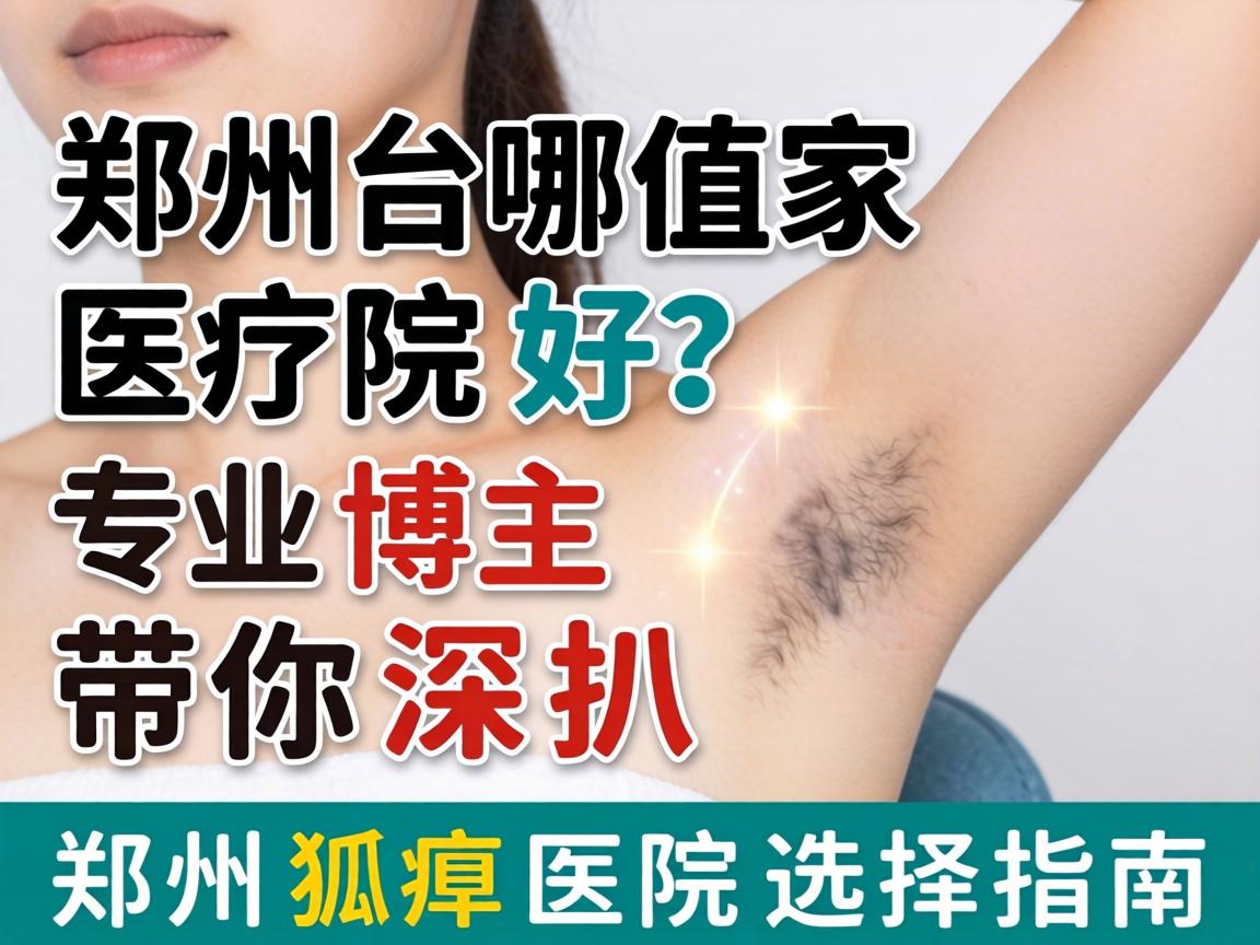 郑州哪家医院狐臭好？专业博主带你深扒郑州狐臭医院选择指南