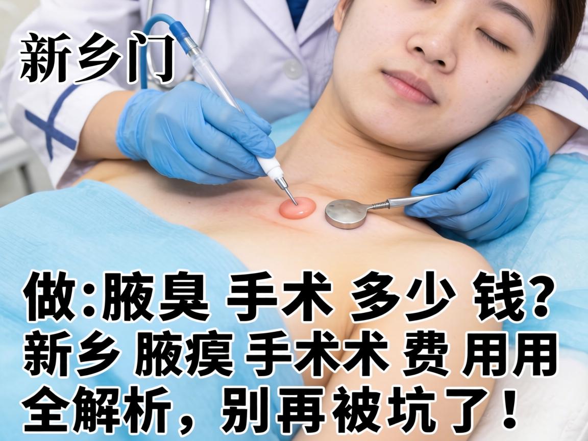 新乡做腋臭手术多少钱？新乡腋臭手术费用全解析，别再被坑了！
