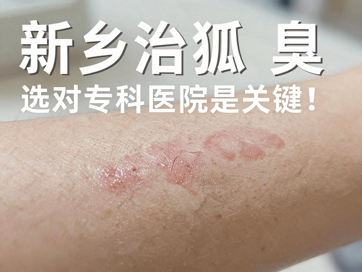 新乡治狐臭，选对专科医院是关键！新乡狐臭治疗别走弯路