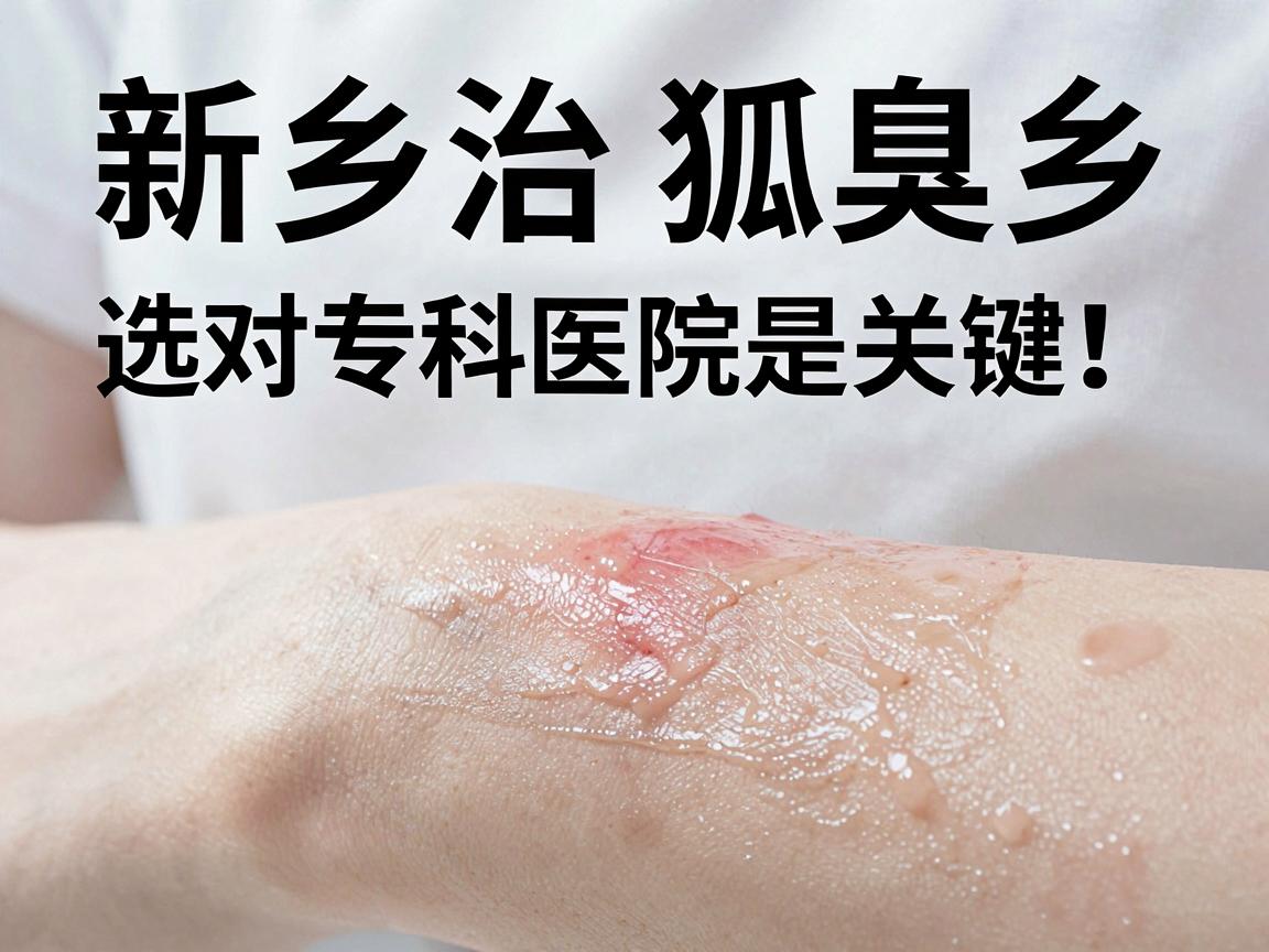 新乡治狐臭，选对专科医院是关键！新乡狐臭治疗别走弯路