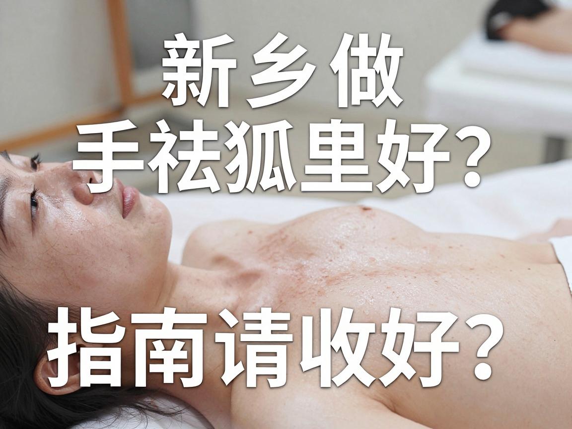 新乡做祛狐臭手术哪里好？这份新乡祛狐臭指南请收好
