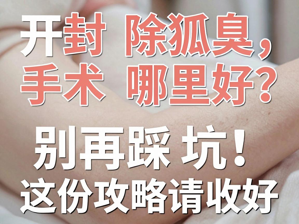 开封除狐臭手术哪里好?除狐臭别再踩坑,这份攻略请收好 开封除狐臭手术哪里好?除狐臭别再踩坑,这份攻略请收好