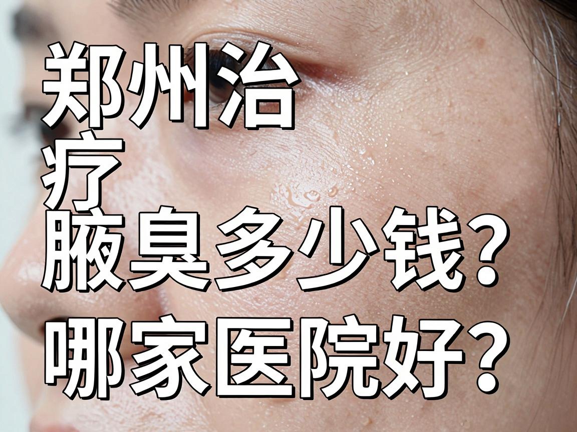 郑州治疗腋臭多少钱？哪家医院好？揭秘腋臭治疗费用与医院选择的关键点
