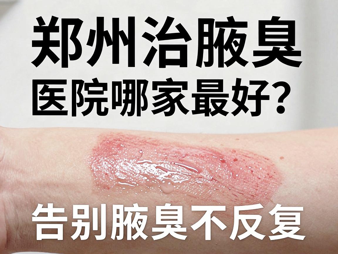 郑州治腋臭医院哪家最好？选对医院，告别腋臭不反复