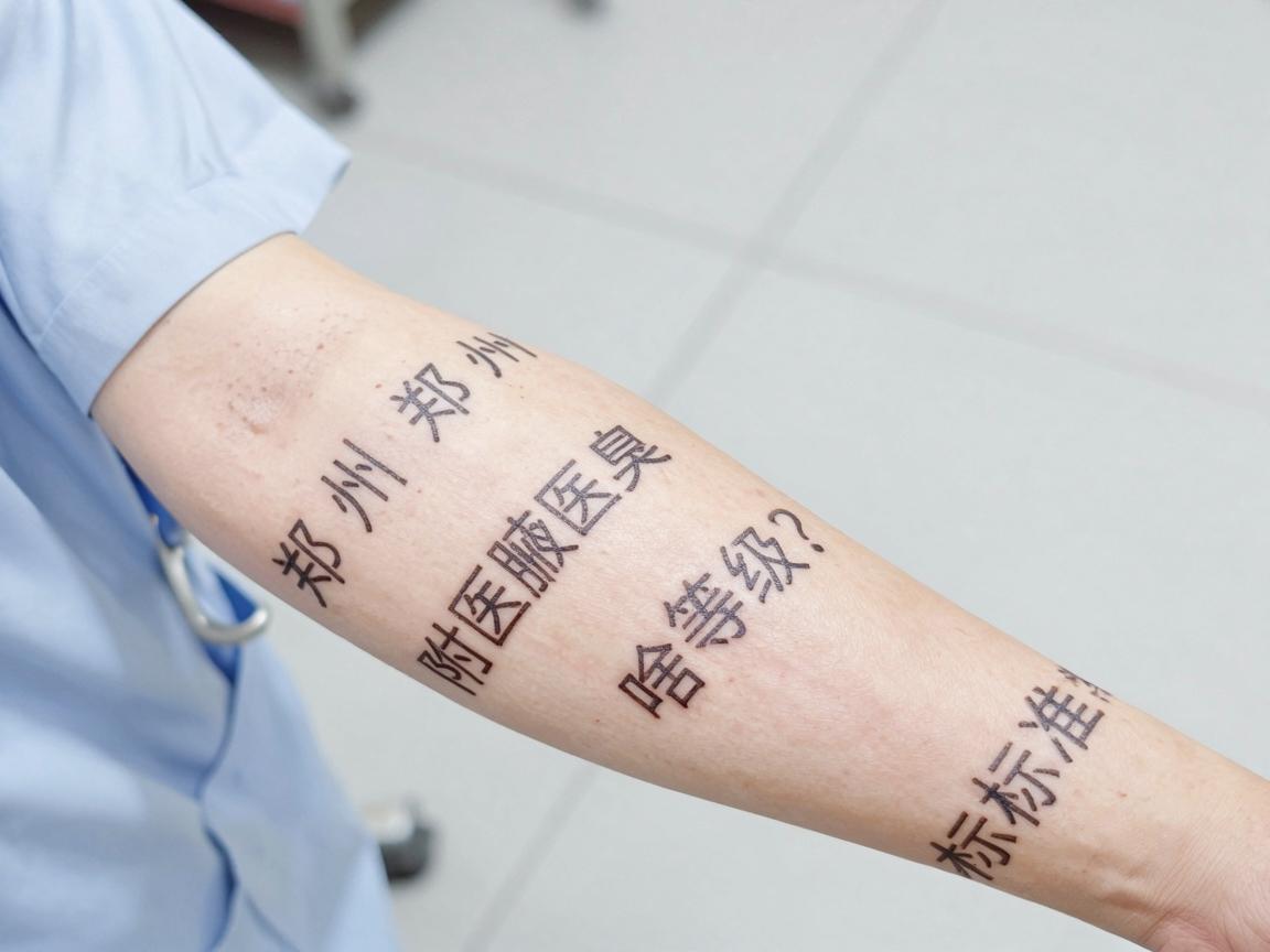 郑州附医腋臭医院啥等级？专业解读附医腋臭诊疗实力等级标准