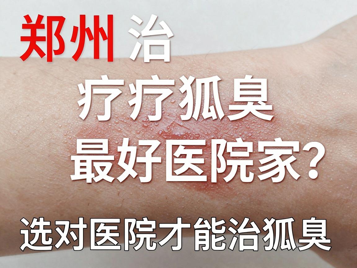 郑州治疗狐臭最好医院是哪家？选对医院才能根治狐臭