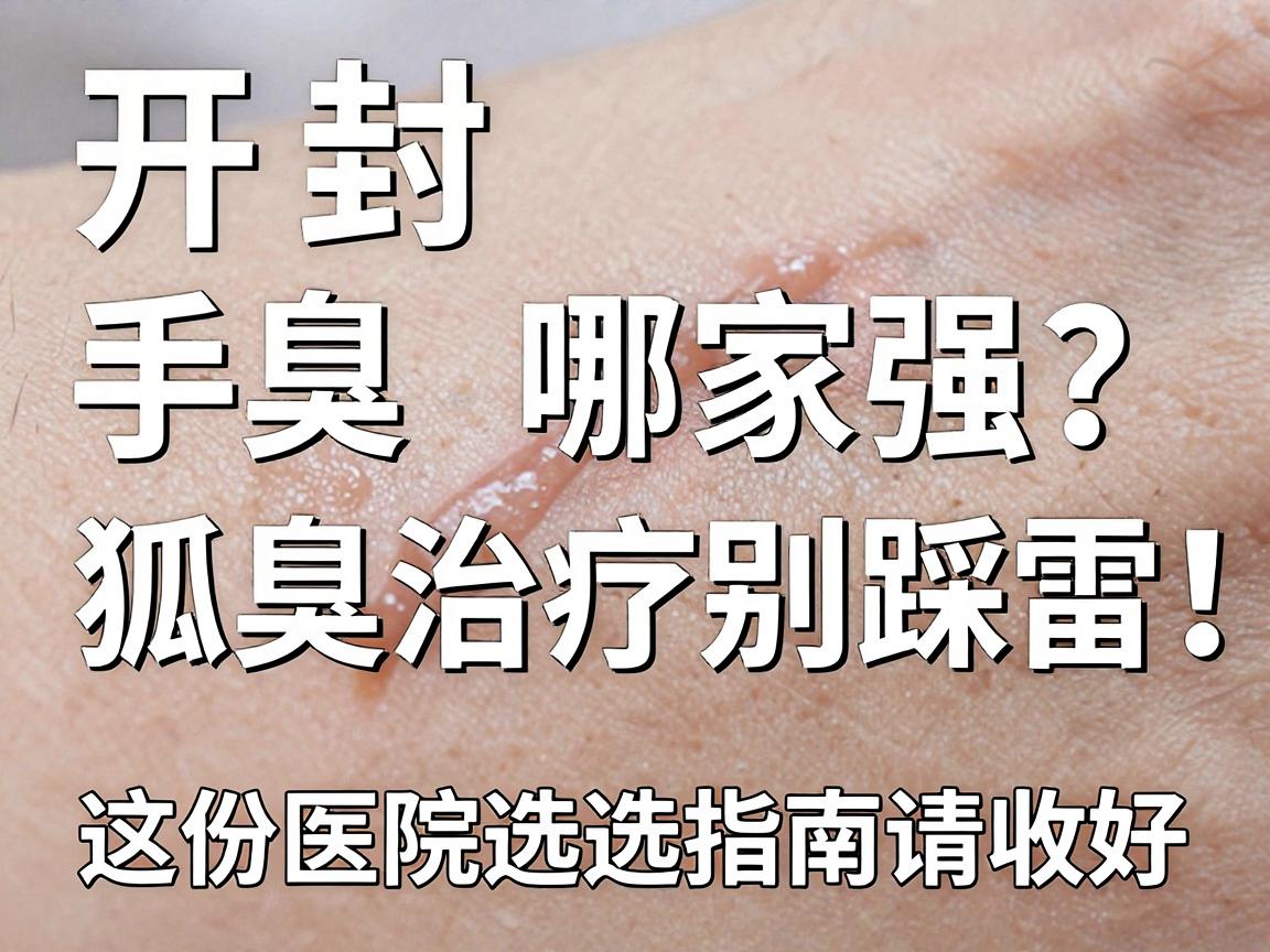 开封狐臭手术哪家强？狐臭治疗别踩雷，这份医院选择指南请收好