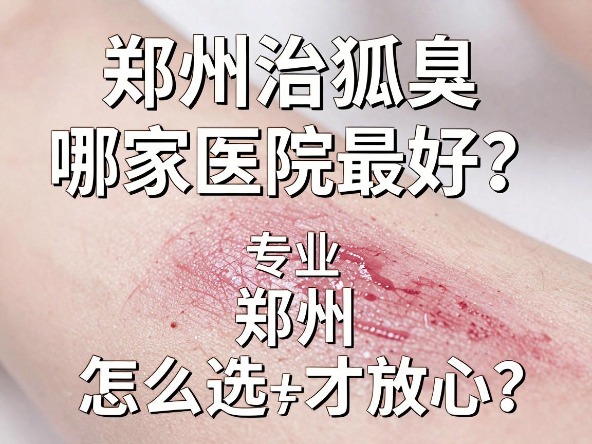 郑州治狐臭哪家医院最好？专业测评，郑州治狐臭医院怎么选才放心？