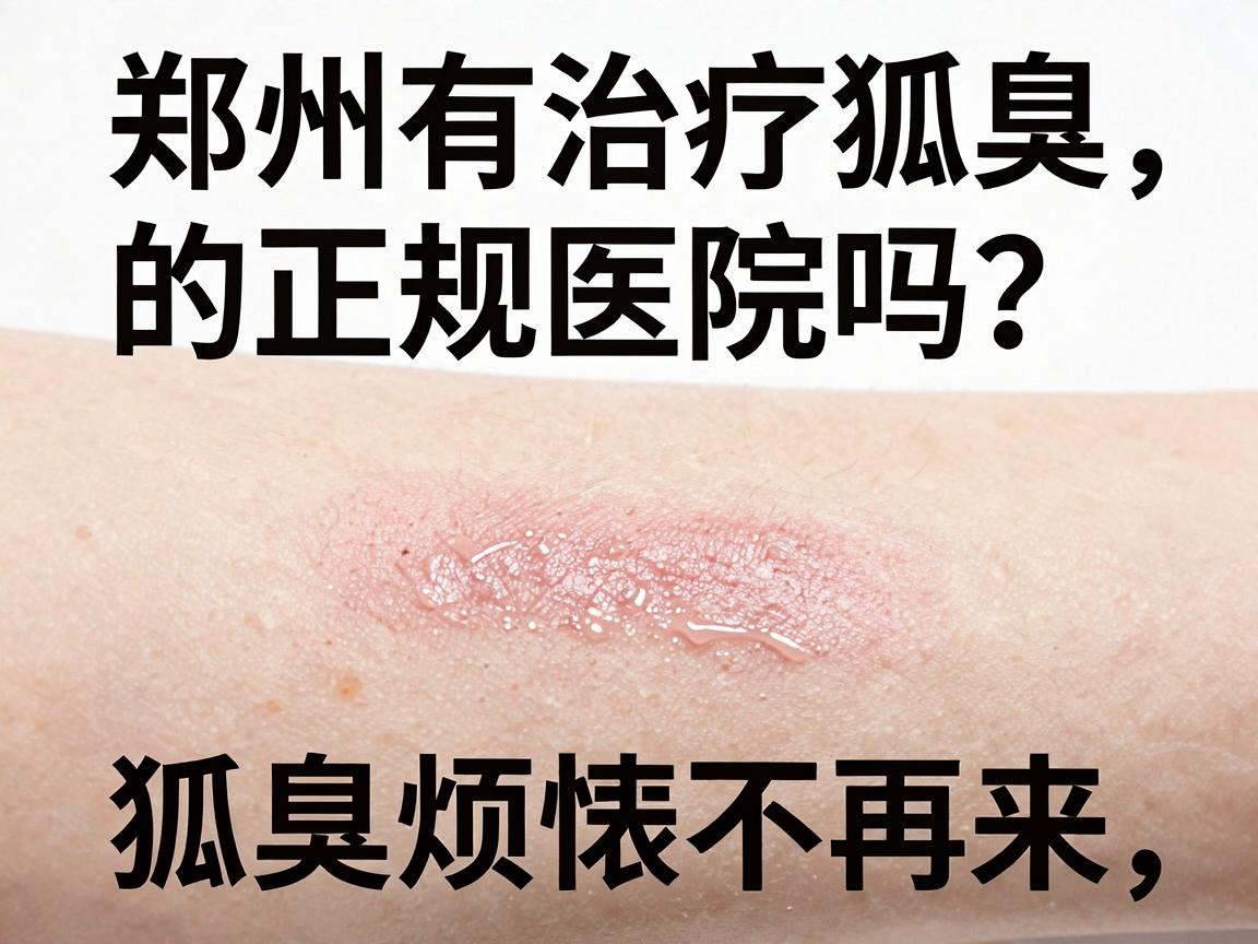 郑州有治疗狐臭的正规医院吗？正规医院选对方法，狐臭烦恼不再来