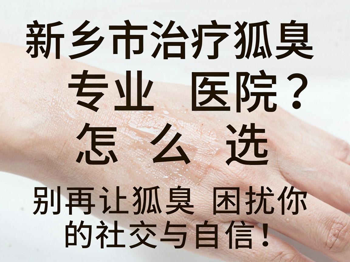 新乡市治疗狐臭专业医院怎么选？别再让狐臭困扰你的社交与自信！