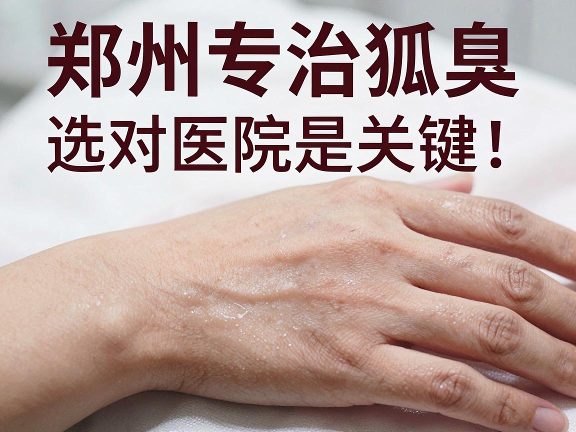 郑州专治狐臭，选对医院是关键！郑州专治狐臭哪家医院更靠谱？