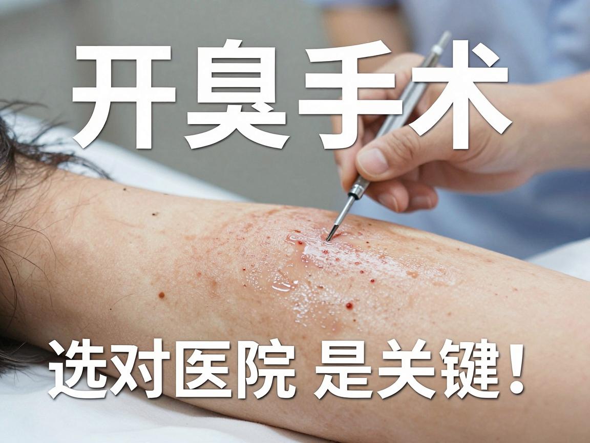 开封手术治狐臭，选对医院是关键！狐臭手术，开封这些细节别忽略