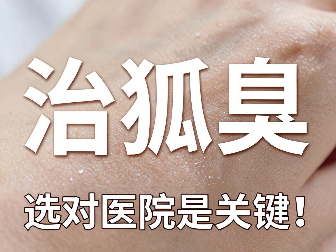 治狐臭，选对医院是关键！专业治疗狐臭的郑州医院，这些细节你不可不知