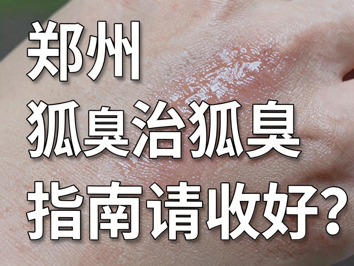 郑州治狐臭的医院怎么选？这份郑州治狐臭指南请收好