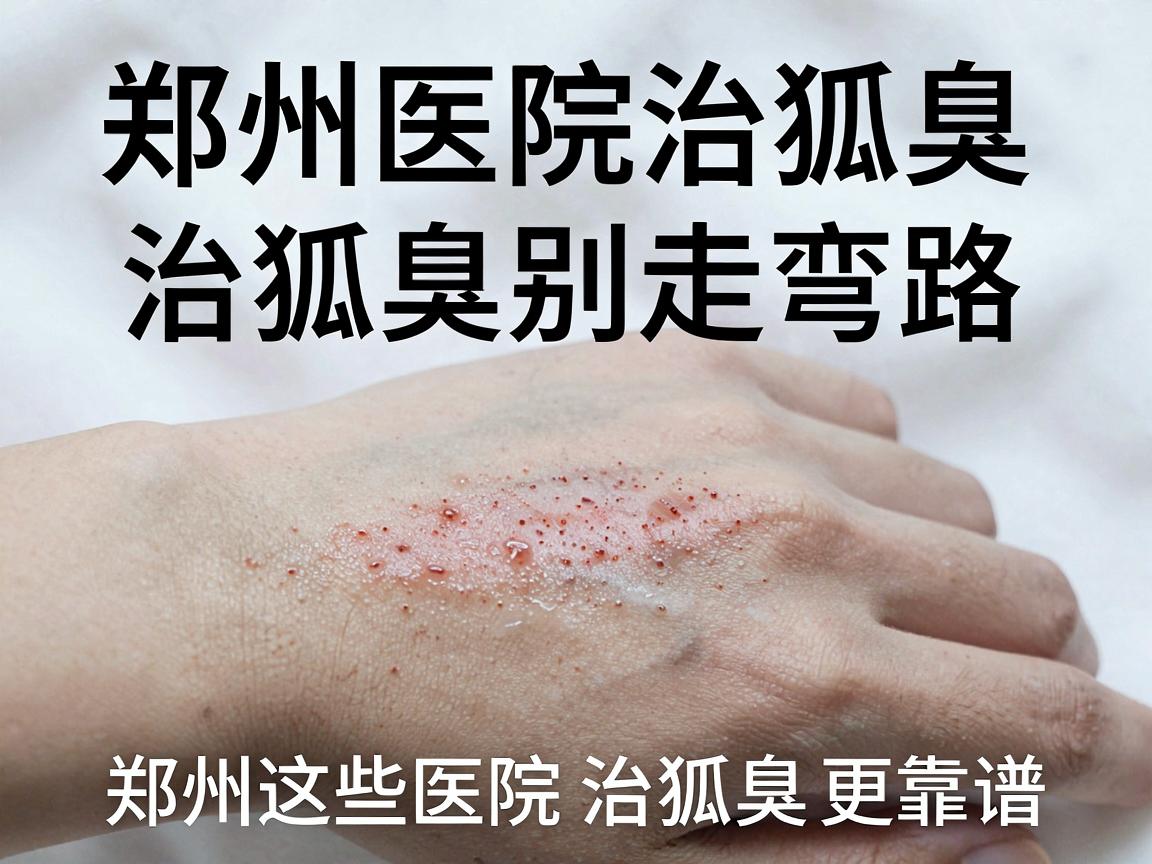 郑州医院治狐臭，治狐臭别走弯路，郑州这些医院治狐臭更靠谱