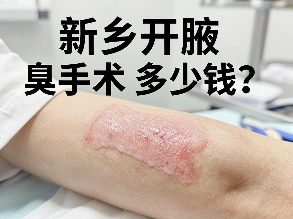新乡开腋臭手术多少钱？这3个费用账本让你一次看懂开腋臭手术多少钱的猫腻