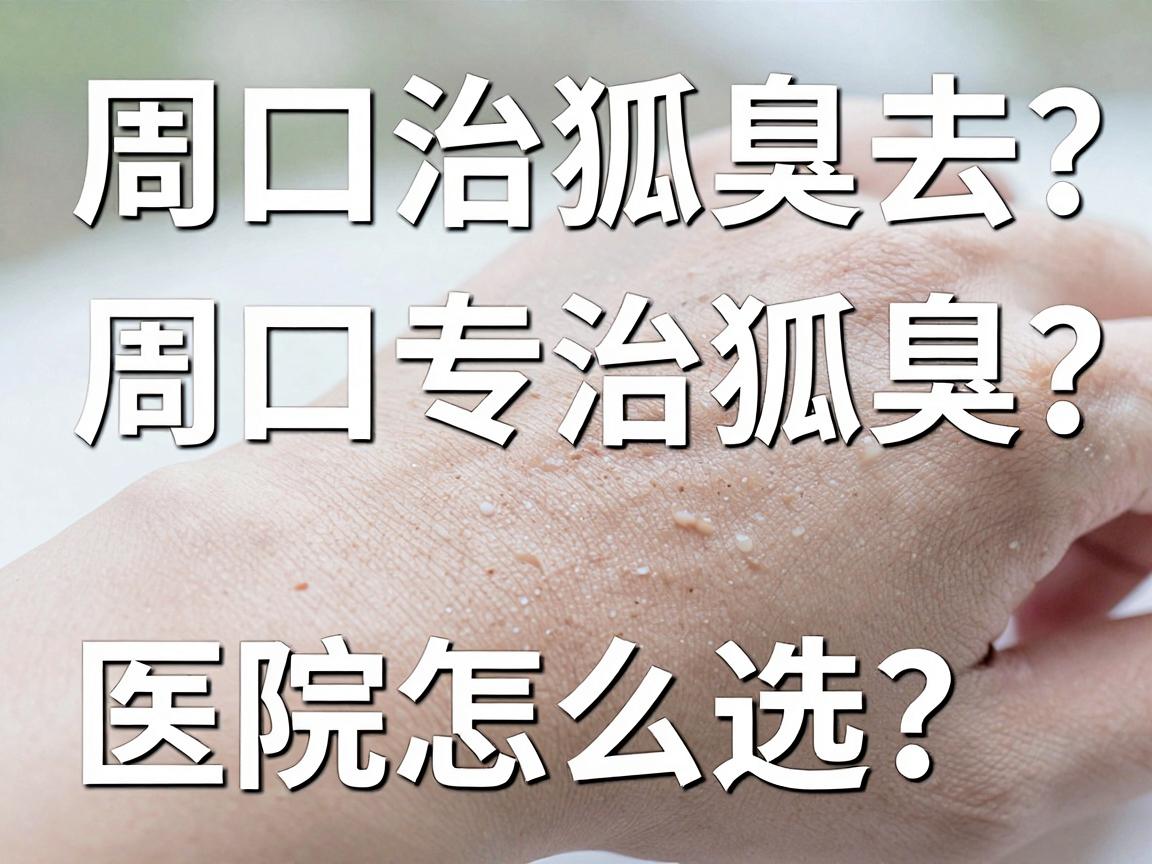 周口治狐臭去哪家医院？周口专治狐臭医院怎么选？这份指南说透了