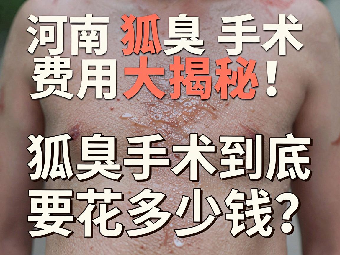 河南狐臭手术费用大揭秘,狐臭手术到底要花多少钱?医生带你算清狐臭手术这笔账 河南狐臭手术费用大揭秘,狐臭手术到底要花多少钱?医生带你算清狐臭手术这笔账