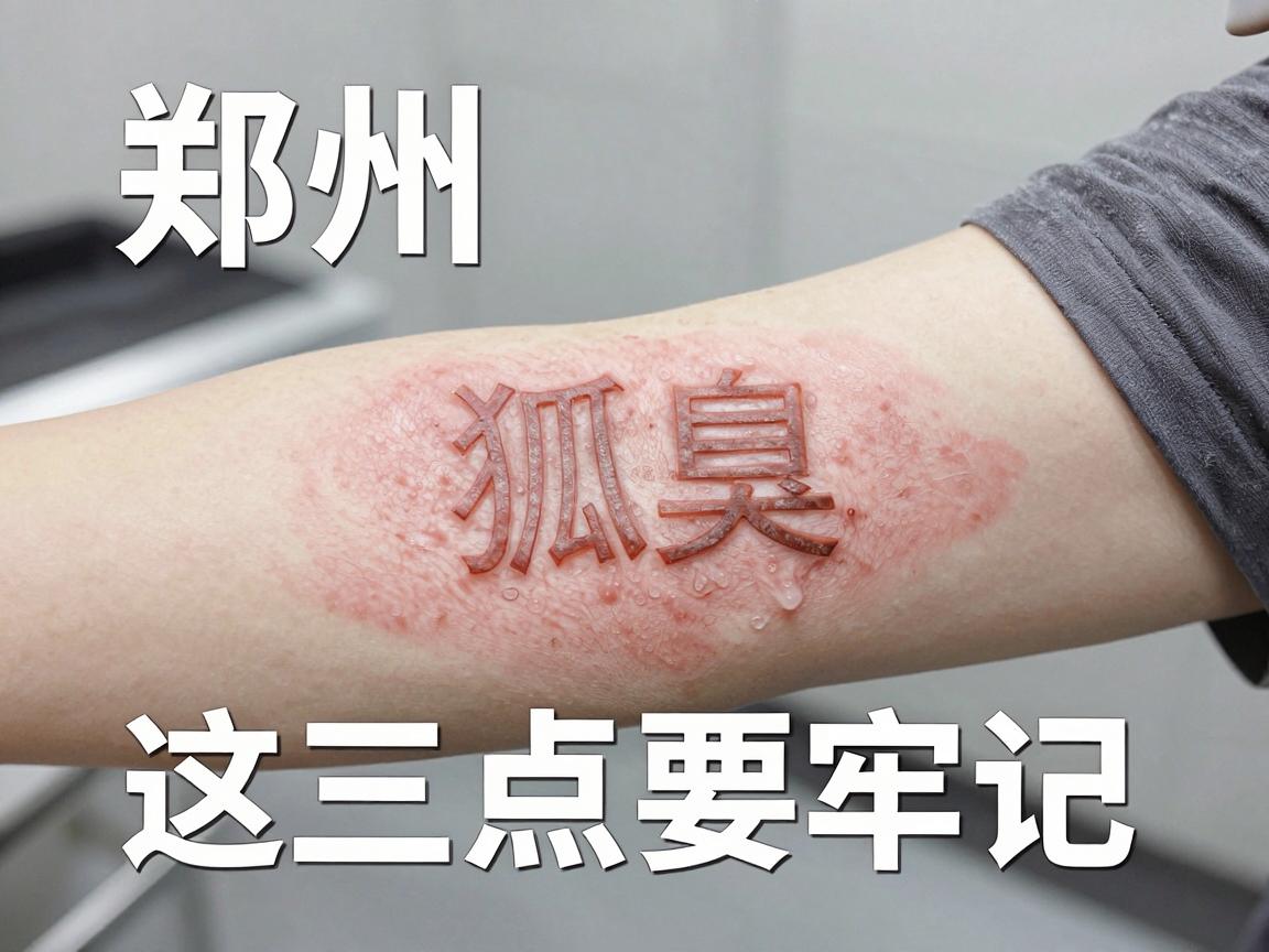 郑州腋臭手术医院怎么选？正规医院除狐臭，这三点要牢记