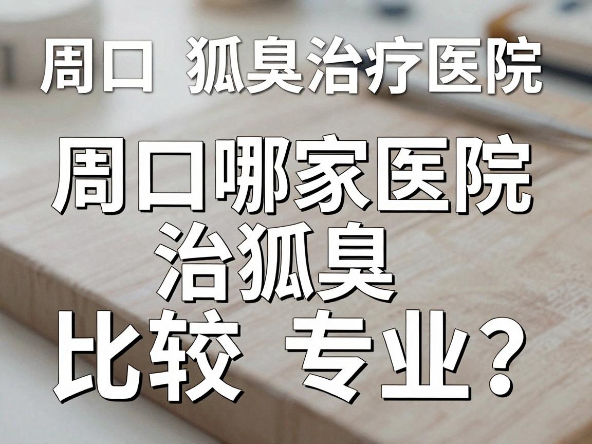 周口哪家医院治狐臭比较专业？专业解析周口狐臭治疗医院选择
