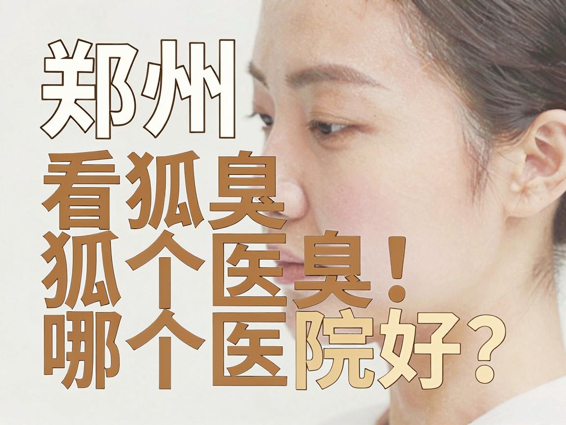 郑州看狐臭哪个医院好？揭秘狐臭治疗路上，郑州这家医院如何除味更专业
