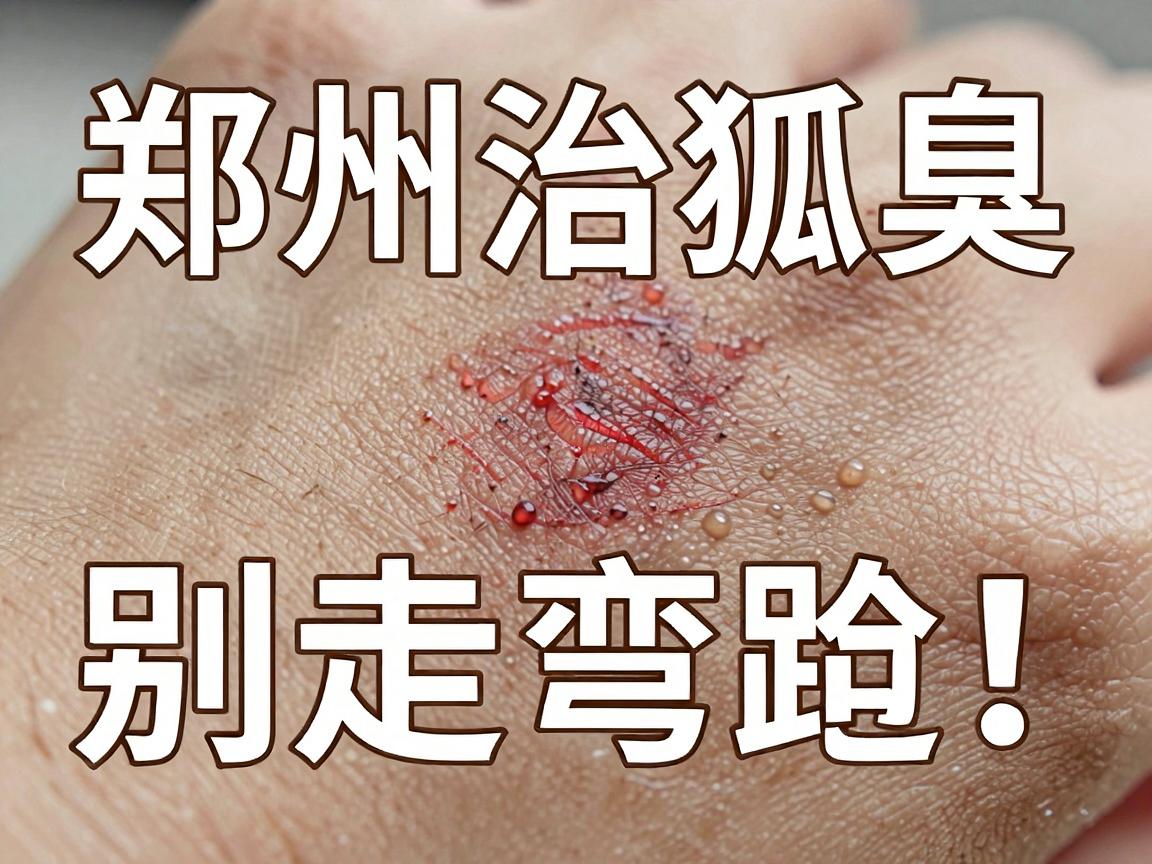 郑州治狐臭，别走弯路！郑州这几家国立医院狐臭诊疗值得看
