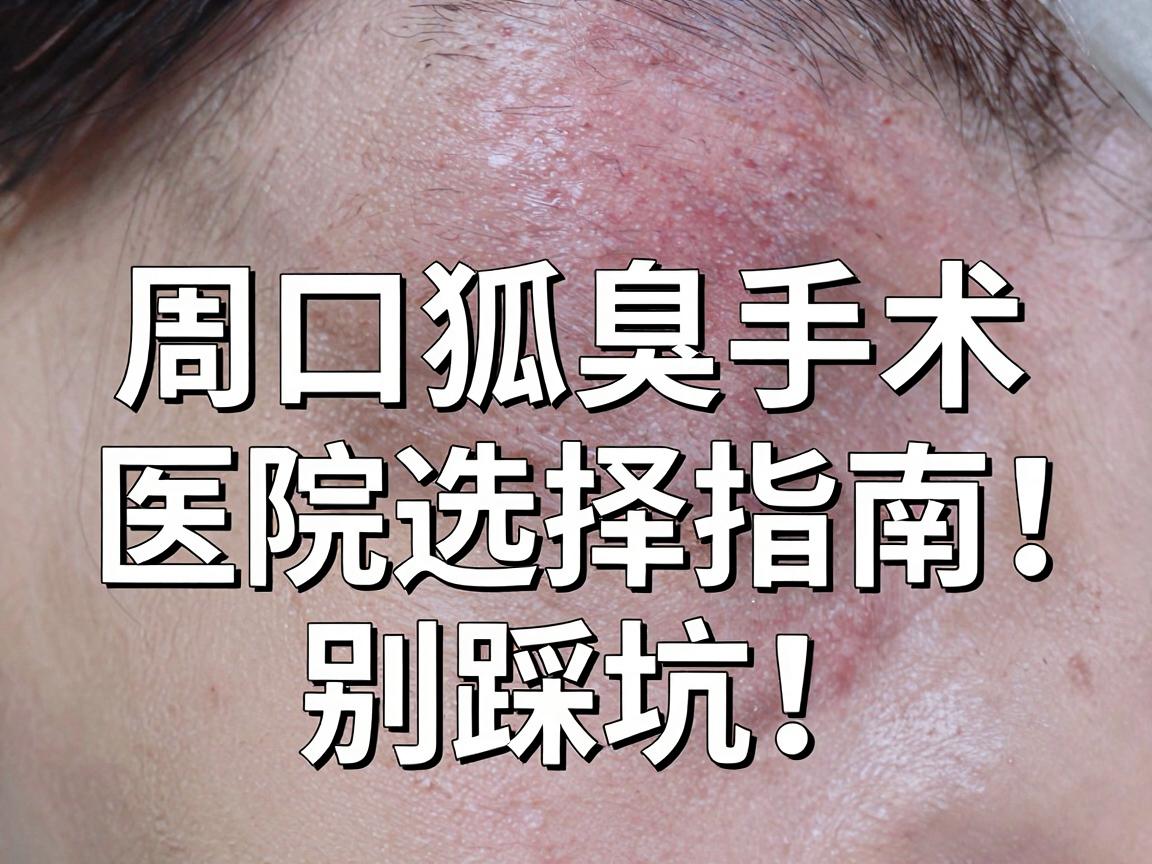 周口狐臭治疗去哪家医院？周口狐臭手术医院选择指南，别踩坑！
